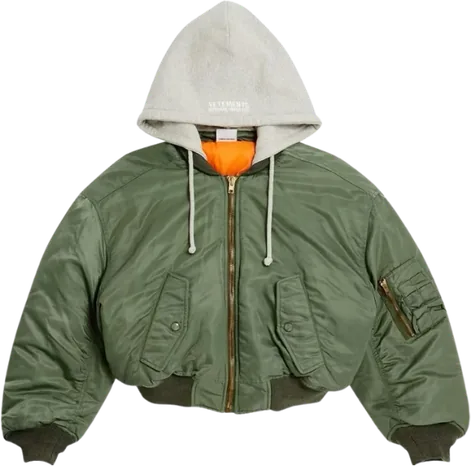 Bomber Jacket Metal Zipper